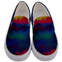 Watercolour-color-background Men s Canvas Slip Ons View1