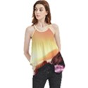 California-sea-ocean-pacific Flowy Camisole Tank Top View1