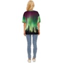 Aurora-borealis-northern-lights Oversized Basic T-Shirt View4