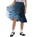Data-computer-internet-online Kids  Ruffle Flared Wrap Midi Skirt View1