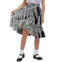 Architecture-parliament-landmark Kids  Ruffle Flared Wrap Midi Skirt View1