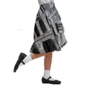 Architecture-parliament-landmark Kids  Ruffle Flared Wrap Midi Skirt View3