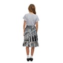 Architecture-parliament-landmark Kids  Ruffle Flared Wrap Midi Skirt View4