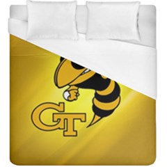 Georgia Institute Of Technology Ga Tech Duvet Cover (king Size) by Ket1n9
