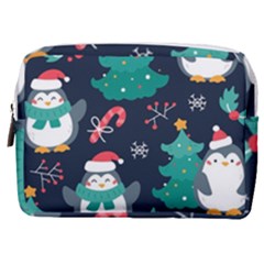 Colorful-funny-christmas-pattern      - Make Up Pouch (medium) by Grandong