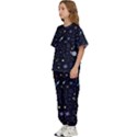 Starry Night  Space Constellations  Stars  Galaxy  Universe Graphic  Illustration Kids  T-Shirt and Pants Sports Set View2