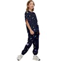 Starry Night  Space Constellations  Stars  Galaxy  Universe Graphic  Illustration Kids  T-Shirt and Pants Sports Set View3
