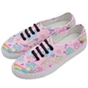 Bears Kawaii Pattern Women s Classic Low Top Sneakers View2