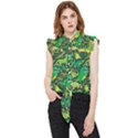 Dino Kawaii Frill Detail Shirt View1