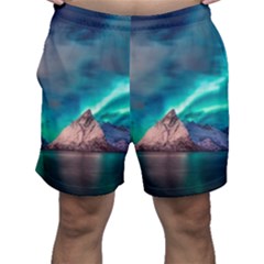 Amazing Aurora Borealis Colors Men s Shorts