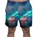 Amazing Aurora Borealis Colors Men s Shorts View1