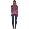 Stars Shimmering Galaxy Ocean Women s One-Button 3/4 Sleeve Short Jacket View4