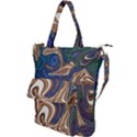 Pattern Psychedelic Hippie Abstract Shoulder Tote Bag View1