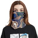 Pattern Psychedelic Hippie Abstract Face Covering Bandana (Two Sides) View1