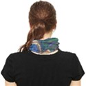 Pattern Psychedelic Hippie Abstract Face Covering Bandana (Two Sides) View2