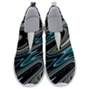 Abstract Waves Background Wallpaper No Lace Lightweight Shoes View1