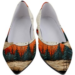 Moon Night Nature Dream Sky Women s Block Heels 