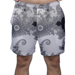 Apple Males Almond Bread Abstract Mathematics Men s Shorts