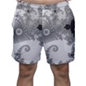 Apple Males Almond Bread Abstract Mathematics Men s Shorts View1