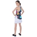 Art Pattern Design Background Print Racer Back Mesh Tank Top View2