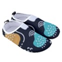 Art Pattern Design Background Print Kids  Sock-Style Water Shoes View3