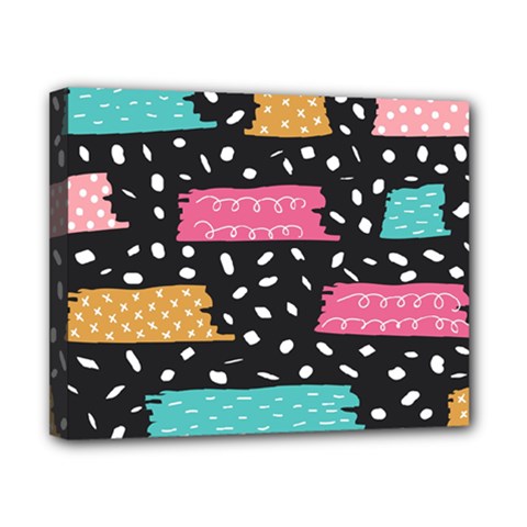 Art Pattern Design Wallpaper Background Print Patterns Canvas 10  X 8  (stretched)