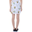 Bee Art Pattern Design Wallpaper Background Print Tennis Skirt View2
