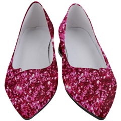 Pink Glitter Women s Block Heels 
