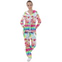 Pattern Decorated Schoolbus Tie Dye Women s Tracksuit View1