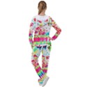 Pattern Decorated Schoolbus Tie Dye Women s Tracksuit View2