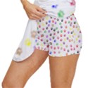 Paw Prints Background Women s Skort View2