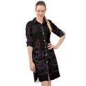 Easter-bunny-hare-rabbit-animal Long Sleeve Mini Shirt Dress View1