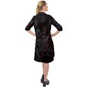 Easter-bunny-hare-rabbit-animal Long Sleeve Mini Shirt Dress View2