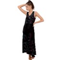 Easter-bunny-hare-rabbit-animal V-Neck Chiffon Maxi Dress View1