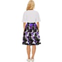 Abstract Canvas-acrylic-digital-design Classic Short Skirt View4