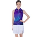 Realistic-night-sky-poster-with-constellations Women s Sleeveless Polo T-Shirt View1