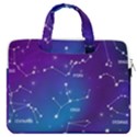 Realistic-night-sky-poster-with-constellations MacBook Pro 13  Double Pocket Laptop Bag View1