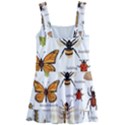 Insects-seamless-pattern Kids  Layered Skirt Swimsuit View2