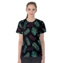Mixed-background-patterns Women s Cotton T-Shirt View1