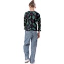 Animals Galaxy Space Kids  Cuff Sleeve Top View2