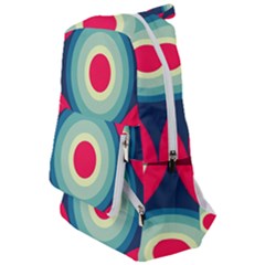Circle Pattern Repeat Design Travelers  Backpack