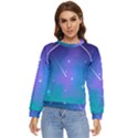 Stars Sky Cosmos Galaxy Women s Long Sleeve Raglan T-Shirt View1
