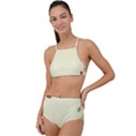 Autumn Border Frame Background Halter Tankini Set View1