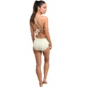 Autumn Border Frame Background Halter Tankini Set View2