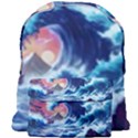 Storm Tsunami Waves Ocean Sea Nautical Nature Giant Full Print Backpack View1