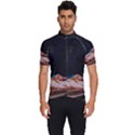 Retro Vintage Space Galaxy Men s Short Sleeve Cycling Jersey View1