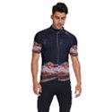 Retro Vintage Space Galaxy Men s Short Sleeve Cycling Jersey View3