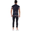 Retro Vintage Space Galaxy Men s Short Sleeve Cycling Jersey View4