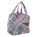 Abstract Background Ornamental Boxy Hand Bag View3