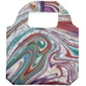 Abstract Background Ornamental Foldable Grocery Recycle Bag View2